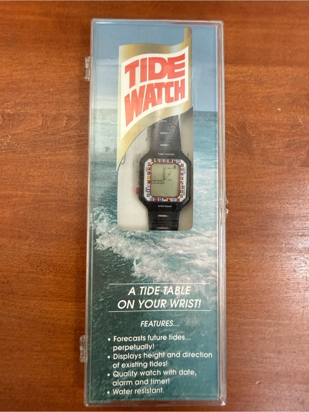 Tide Watch Digital Tide Table Smartwatch - Black